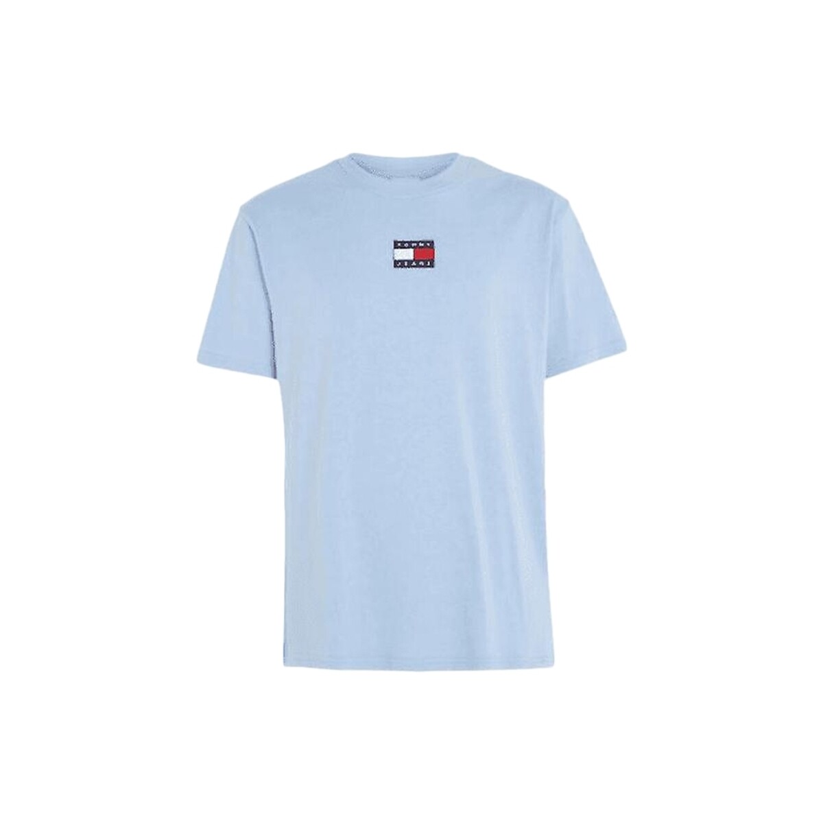 Vêtements Homme T-shirts manches courtes Tommy Jeans Original flag logo center Bleu