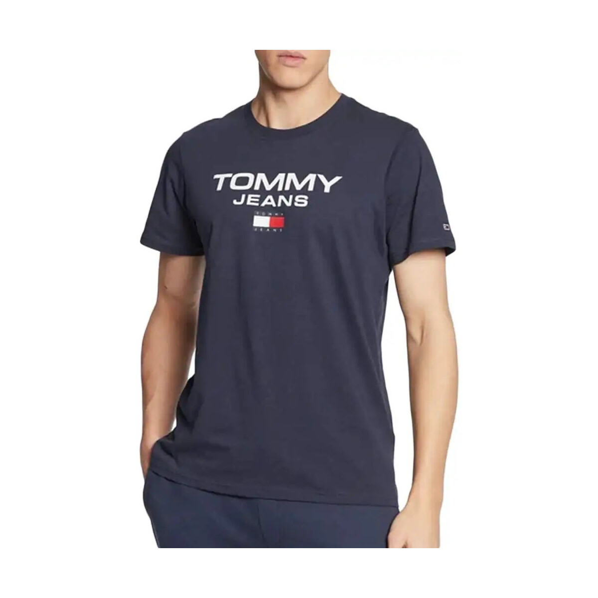 Vêtements Homme T-shirts manches courtes Tommy Jeans Classic entry logo Bleu