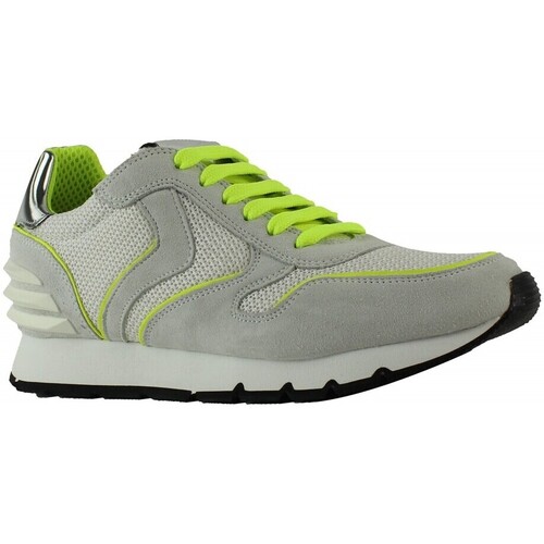 Voile Blanche Femme voile blanche sneakers fluo - Chaussures Basket Femme  102,50 €