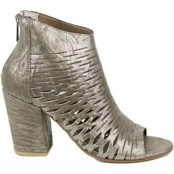 Progetto boots ajourées grises Grey - Chaussures Bottine Femme 139,00 €