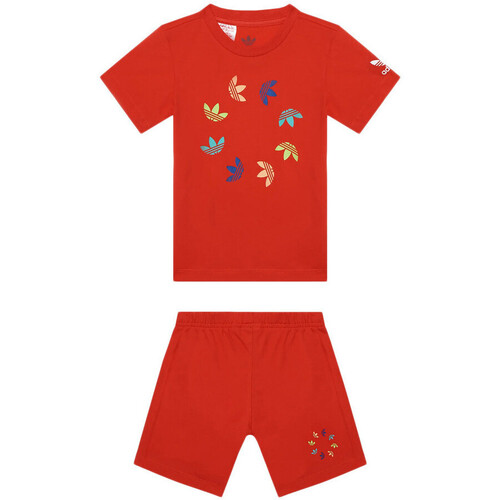 Vêtements Enfant Ensembles enfant Neo adidas Originals HE6853 Rouge