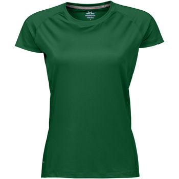 Vêtements sleeve T-shirts manches longues Tee Jays PC5232 Vert