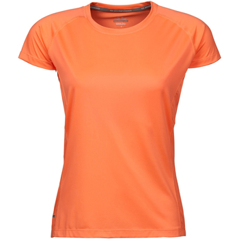 Vêtements sleeve T-shirts manches longues Tee Jays PC5232 Orange