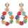 Montres & Bijoux Femme Boucles d'oreilles Luna Collection 70673 Multicolore