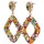 Montres & Bijoux Femme Boucles d'oreilles Luna Collection 70671 Multicolore
