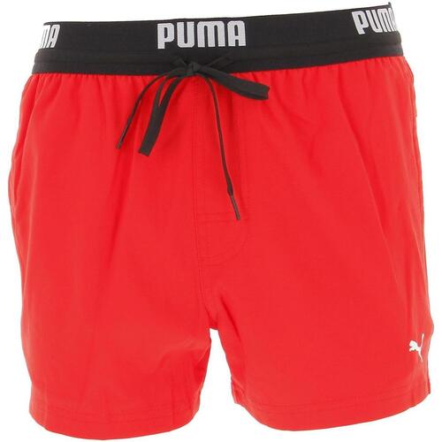Puma swim men logo short length swim shorts 1p Rouge - Vêtements Maillots  de bain Homme 34,99 €