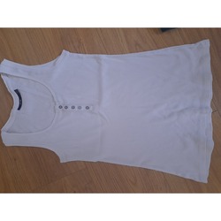 Vêtements Femme Débardeurs / T-shirts sans manche Sans marque Débardeur cotelé Blanc