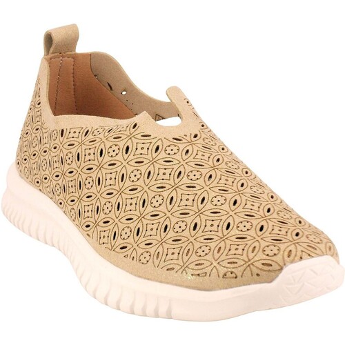 Chaussures Femme Baskets mode Senses & Shoes THAIX-V2439B Doré