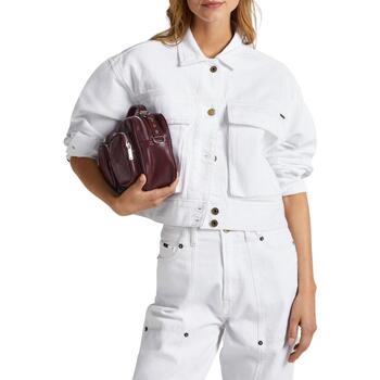 Vêtements Femme Manteaux Pepe Ombre jeans  Blanc
