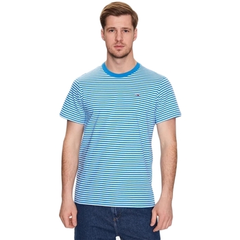 Vêtements Homme T-shirts manches courtes Tommy Jeans Classics Stripe Bleu