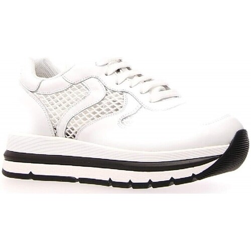 Chaussures Femme Baskets mode Voile Blanche Femme voile blanche tennis blanches Blanc