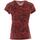 Vêtements Femme Débardeurs / T-shirts sans manche Claudie Pierlot T-shirt en lin Rouge