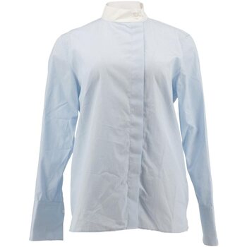 Vêtements Femme Débardeurs / T-shirts sans manche Alain Figaret Chemise en coton Bleu