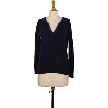 Vêtements Femme Sweats Bérénice Pull-over en coton Bleu