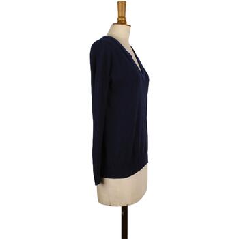 Bérénice Pull-over en coton Bleu