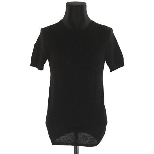 Vêtements Femme Débardeurs / T-shirts sans manche Maje T-shirt en laine Noir