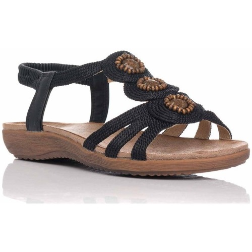 Chaussures Femme Sandales et Nu-pieds Amarpies ABZ23568 Noir