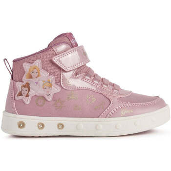 Chaussures Fille Baskets basses Geox skylin shoes Rose