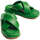 Chaussures Femme Chaussons Vamsko pillow slippers Vert