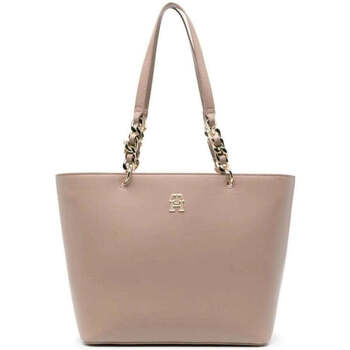 Sacs Femme Cabas / Sacs shopping Tommy Hilfiger th chic tote Beige