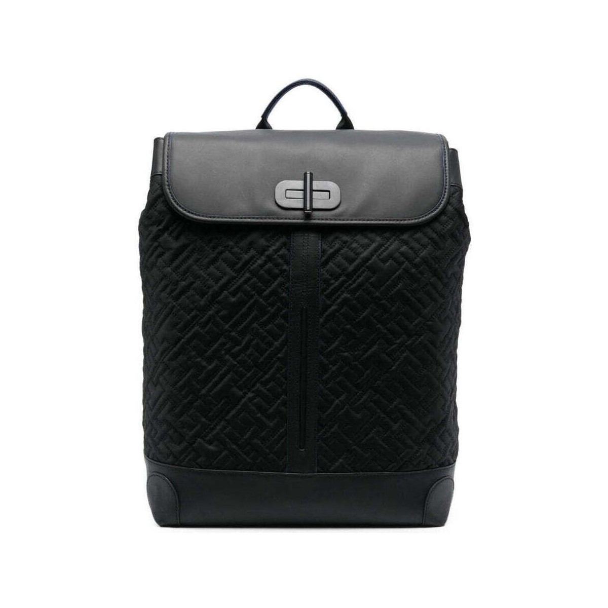 Sacs Homme Sacs à dos Tommy Hilfiger th turnlobackpaquilted Noir