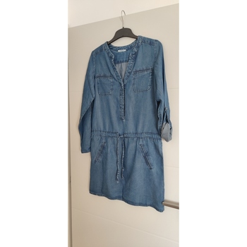 Vêtements Femme Robes courtes Promod Robe effet jean Bleu