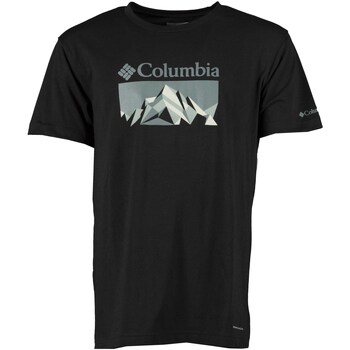 Vêtements Homme T-shirts & Polos Columbia Thistletown Hills™ Company embroidered-logo short-sleeved T-shirt Noir
