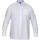 Vêtements Homme Chemises manches longues Duke DC462 Blanc