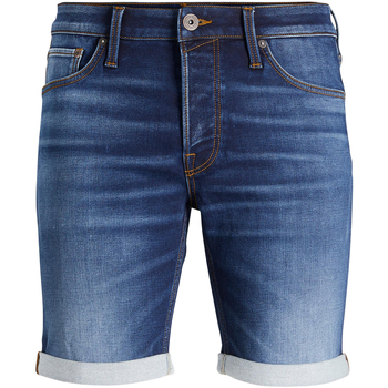 Vêtements Homme Shorts / Bermudas Jack & Jones Short coton Rick Bleu
