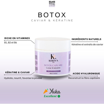 Beauté Soins & Après-shampooing Kokoya Paris Botox capillaire Caviar 250ML 