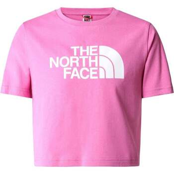 Vêtements Enfant Chemises manches courtes The North Face G S/S CROP EASY TEE Rose