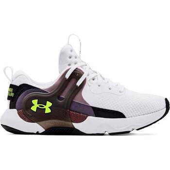 Chaussures Femme Dwayne "The Rock" Johnson wearing Under Armour Under Armour UA W HOVR Apex 3 Blanc