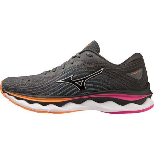 Chaussures Femme Running / trail Mizuno Shoes WAVE SKY 6 (W) Gris