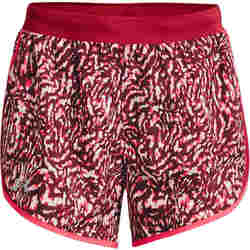 Vêtements Femme Pantacourts Under Armour UA FLY BY 2.0 PRINTED SHORT Rose