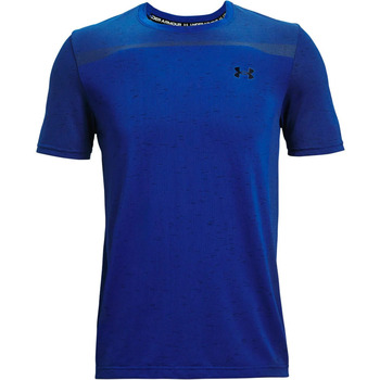 Vêtements Homme T-shirts manches courtes Under Purpose Armour UA SEAMLESS SS Bleu