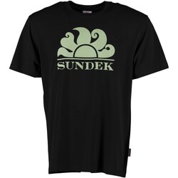 Pull&Bear Vit t-shirt med palmgrafik