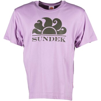 Vêtements Homme T-shirts & Polos Sundek New Simeon T-Shirt Rose