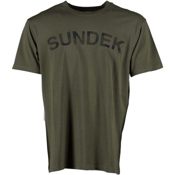 Vêtements Homme T-shirts & Polos Sundek T-Shirt Vert