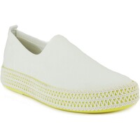 Chaussures Femme Bottines What For slip-on blanc Blanc