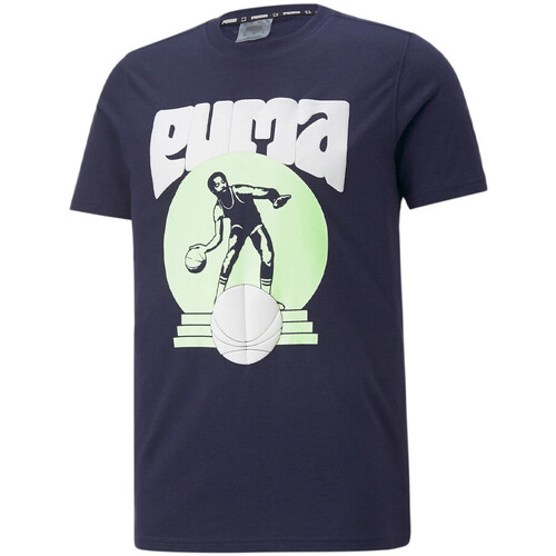 Vêtements Homme T-shirts & Polos Puma 536517-01 Bleu