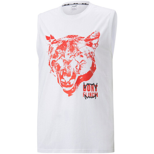 Vêtements Homme Paisley Sweatshirt With Cube Logo Puma 536502-01 Blanc