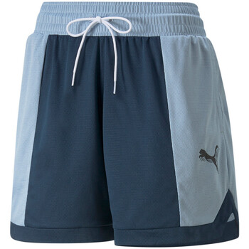 Vêtements Femme Organico Shorts / Bermudas Puma 536196-02 Bleu