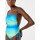 Vêtements Femme Maillots de bain 1 pièce Blueman Onda Brasileira  Av Degrade Sky UPF 50+ Bleu