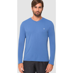 Vêtements Homme T-shirts manches courtes Uv Line Movimentando-se Bleu