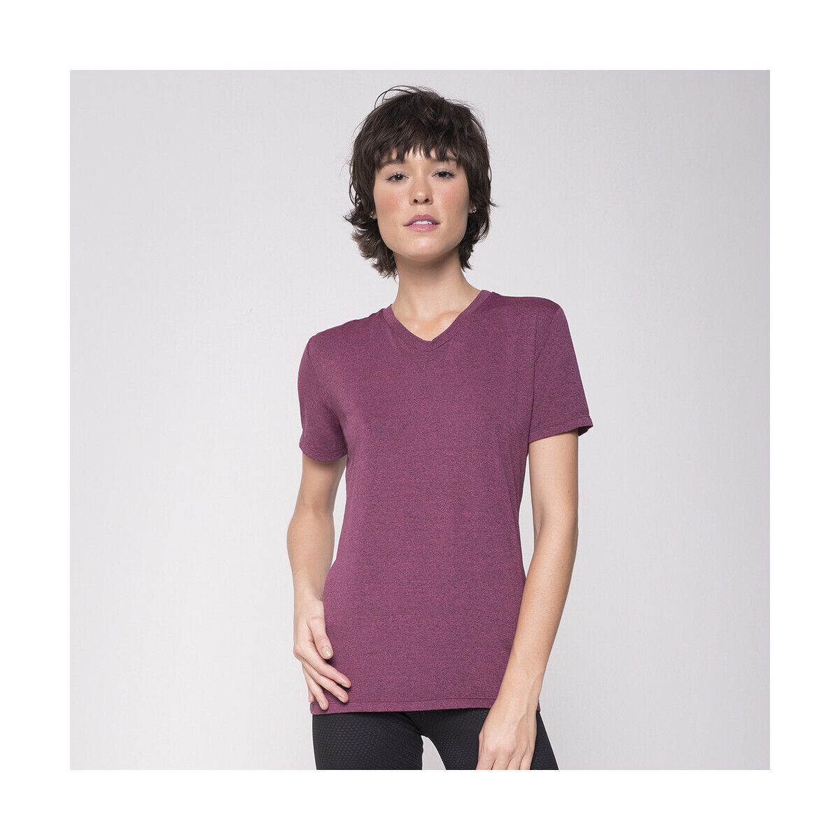 Vêtements Femme T-shirts manches courtes Uv Line Classics  UPF 50+ Rose