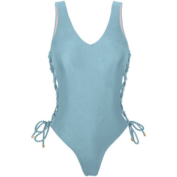 Vêtements Femme Maillots de bain 1 pièce Chemise Bleue Leslie New Perspective Mirante UPF 50+ Bleu