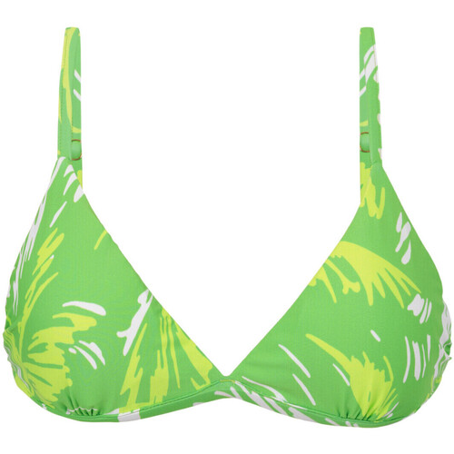Vêtements Femme Maillots de bain séparables Malles / coffres de rangements New Perspective Green Palms UPF 50+ Vert