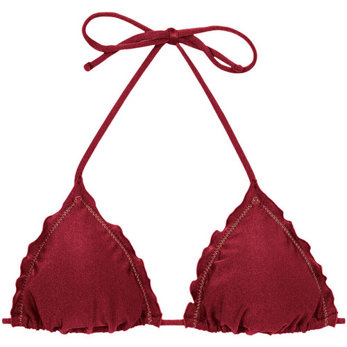 Vêtements Femme Maillots de bain séparables Type de talon The Flower Market Shimmer Divino UPF 50+ Rouge