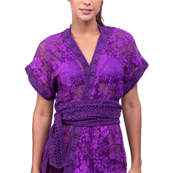 Vêtements Femme Robes courtes Despi Feitiço Purple Violet
