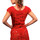 Vêtements Femme Robes courtes Despi Feitiço Fraise Rouge
